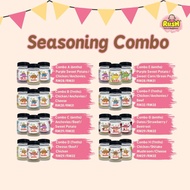 Rush Baby Food Baby Porridge Seasoning Powder Combo Travel Set/Economy Set (Baby Flavor Powder)