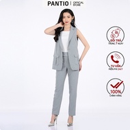 Jacket in rough material, loose shape FKM9613 - PANTIO