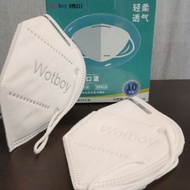 Face Mask Kn95 1 box 10 pcs WOTBOY White Ce FDA cetificated [READY STOCK]