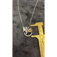 Angel Garden quartz pendant (w chain)