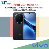 (USED) Vivo X200 5G 16+512GB | 5800mAh | 50MP Zeiss Camera ( 09/02/2026 warranty by Vivo Malaysia)