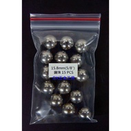15.8mm (5/8 ") 15 Steel Balls For Experimental Test Drawer Tracks Can Be Absorbed By Magnets Without