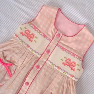 Bubble Bow Dress (Lavender/Pink)