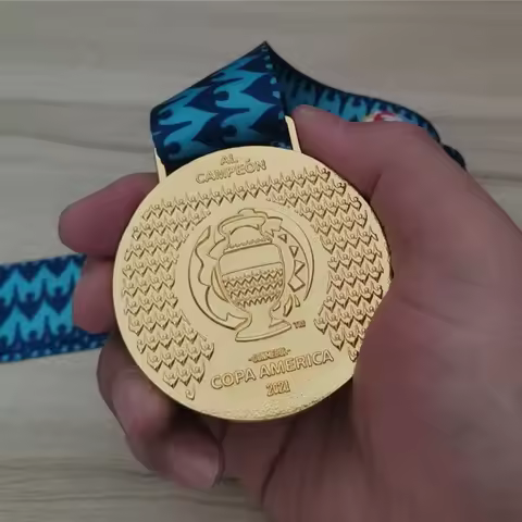 hot sale The 2021 Copa America Champions Medal Italian Champion Medal Messi Argentina Champion Medal