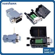 XUESHANN DB9 D-sub Connectors Plug, RS232 Serial 485 COM Port 9 Pin Jack Socket, COM Plug Connectors