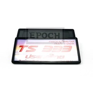 Small Edge License Plate TS-333 Can Be Used With All Car Models Black Good Quality