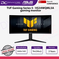 ASUS TUF GAMING 34"VG34WQML5A 1440P 250Hz CURVED ULTRAWIDE GAMING MONITOR