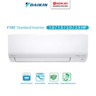 DAIKIN 1HP 1.5HP 2HP 2.5HP Inverter Air Conditioner FTKF25 / 35 / 50 / 71C | FTKFC WiFi Wall Mount P