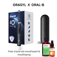 ORAL-B:  iO Series 5 Rechargeable Toothbrush (free Orasyl travel set with mouthwash and mouthspray)
