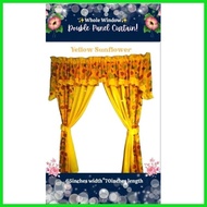 Argos Sunflower Yellow Design Curtain's