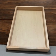 ADRIKNI Wooden Tray Serving Tray Taco Base Tray