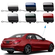 Rear Bumper Tow Hook Cover Cap Towing Eye For Mercedes-Benz W205 C-Class Sedan C300 C400 C43AMG Acce