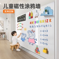 Children Graffiti Wall Small Whiteboard Household Teaching Rewritable Magnetic Wall Board Drawing Bo