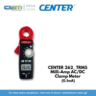 CENTER 262 TRMS Milli-Amp AC/DC Clamp Meter (0.1mA)