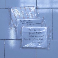 Pajeko Plastik - Kantong Plastik PE Bening Food Grade 60x120 / 60 x 120 Tebal 100 Micron isi 3 Pcs
