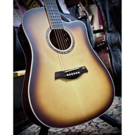 AK Guitar AK-320CEQ Acoustic Guitar 41" Sunburst