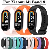 For Xiaomi Mi Band 8 Smart Band Strap Silicone Wristband Bracelet Watchbands mi band 8