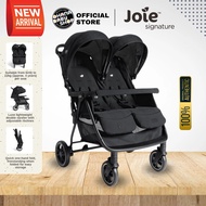 [NEW 2025] Joie Signature Estrella Twin Stroller | One Hand Fold Double Stroller | Lightweight Twin 