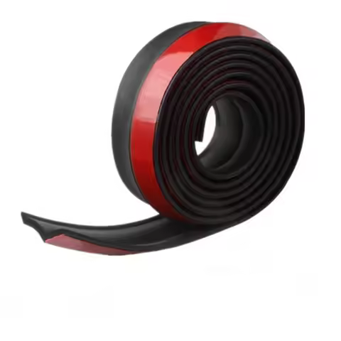 Exterior Mouldings 60mm Width Rubber Strip 2.5m Car Front For Golf 7.5 Mx5 Renault Clio 4 Avensis T2