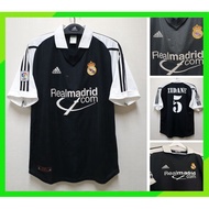 S-XXL    "Retro" 2001 2002 Real Madrid Away 01 02 Men's Football Jersey
