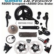 Groupset Shimano Ultegra R8000 Disc-Brake Groupset Ultegra R8000 Road