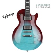 Epiphone Les Paul Modern Figured Electric Guitar - Blueberry Fade / Caribbean Blue Fade / Mojave Bur