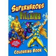 (BBW) SUPERHEROES COLOURING BOOKS (ISBN: 9780857269720)