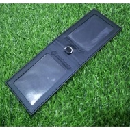 2 Sided ID Card Holder Malaysia Air OLD Logo Magnetic Lock PU Leather