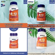  EXP.08-10/26 Vitamin B Tablets B-12 (as Cyanocobalamin)-Now Foods