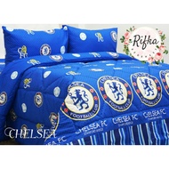 LOKAL KATUN Rifka Bedsheet Size 180x200 T25 Local Cotton - Chelsea - Rare Motif