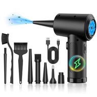 GEMGOAL - 長效電動除塵神器，辦公室鍵盤清潔專家，無罐可循環使用除塵器，轉高速壓縮空氣鼓風機，噴射式風扇，汽車除雪利器，優質替代罐裝，全面電腦清潔工具