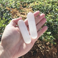 Selenite Wands for Massage/ Healing/ Calming & Cleansing & Reiki Chakra Healing 9.7cm