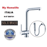 ITALIA H-IT BM701 PULL OUT KITCHEN SINK MIXER TAP / SOLID BRASS / MIXER FAUCET (NON RETURNABLE)