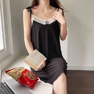 AS 111 Sexy Dress premium material nightgown night dress women night dress cotton night dress plus s