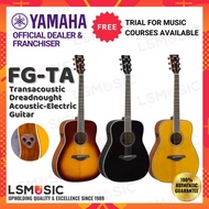 Yamaha FG-TA TransAcoustic Dreadnought Acoustic-Electric Guitar 41" Solid Concert Spruce Akustik Gitar ( FGTA / FG TA )