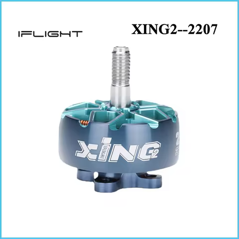 iFlight XING2 2207 2755KV 4S / 1855KV 6S FPV Motor Unibell with 5mm titanium alloy shaft for FPV dro