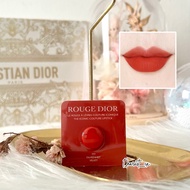 NEW IN CD Rouge_Dior 777 Fahrenheit Velvet Finish The Iconic Couture Lipstick Lip Bubble Card Sample Tester Trial