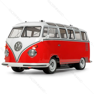 TAMIYA 58668 1/10 R/C RWD Volkswagen Type 2 (T1) (M-06 Chassis) รถบังคับทามิย่าแท้