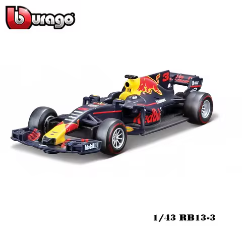 Bburago 1:43 Red Bull Racing TAG Heuer RB13 2017 #3 Daniel Ricciardo RB14 RB15 RB16Alloy Luxury Vehi
