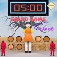 Squid Game Dalgona - Squid Game (7 levels) - (Model 1) - Candy (GIVE NEEDLE)