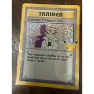 Imposter Professor Oak - 73/102 - Holo Rare (Classic Collection)