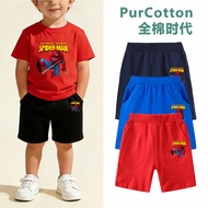 Kids shorts Cartoon Spider-Man Cotton shorts pants Fashion children shorts boys shorts 028