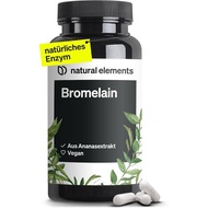 elemen Bromelain 400 mg (2000 F.I.P) 90 Kapsul Tahan Asid Enterik Ekstrak Nanas Dos dan Dihasilkan d