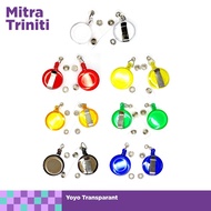 GANTUNGAN Yoyo ID Card TRANSPARENT Yoyo ID Card Name/ TAG ID Card Holder/