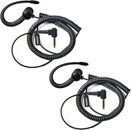 One Ear Headset 3.5 mm Jack Single Earphones Only Reception Walkie Talkie Headphones Compatible with