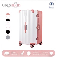 GH 26/29/31 Inch Aluminum Luggage 3 Handles Lightweight Luggage Hard Travel Suitcase With Silent Whe