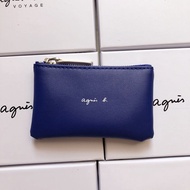 Agnes.b Japan's Foreign Trade New Tide Brand Simple Clutch Bag for Men and Women Horizontal Coin Purse Small Storage Bag Coin Bag Card Bag