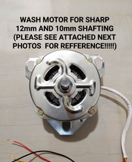 Wash motor for sharp,sharp wash motor 12mm,xd 170 wash motor sharp 2016,wash motor washing machine/w