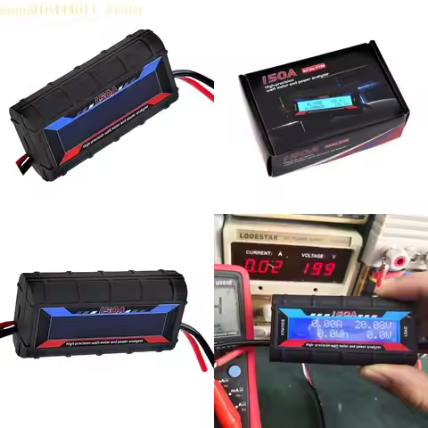 28GF Power Watt Detector Monitor LCD Digital Display Voltmeter Ammeter Current Analyzers 150A Watt M