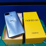 handphone hp Realme Narzo 20 4/64 second seken bekas murah